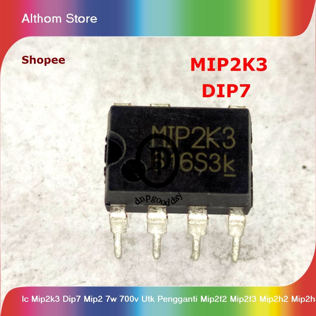 ic mip2k3 dip7 mip2 7w 700v utk pengganti mip2f2 mip2f3 mip2h2 mip2h3