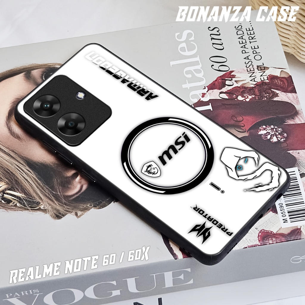 Bonanza - Softcase Hp Realme Note 60 / Note 60x - Softcase Hp Realme - Casing Hp Terlaris - kondom H