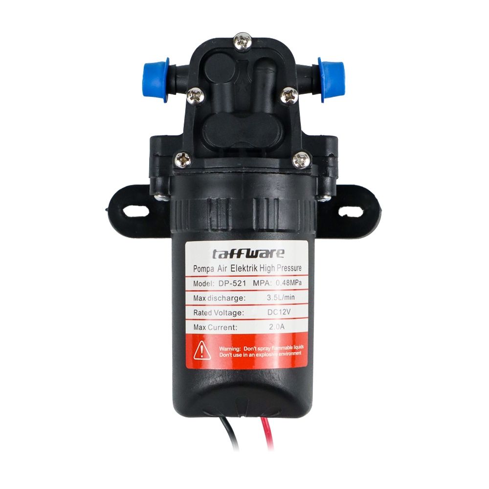 Pompa Air Elektrik High Pressure 12V / Pompa Alat Cuci Motor AC Mobil Mesin Steam Power Sprayer Port