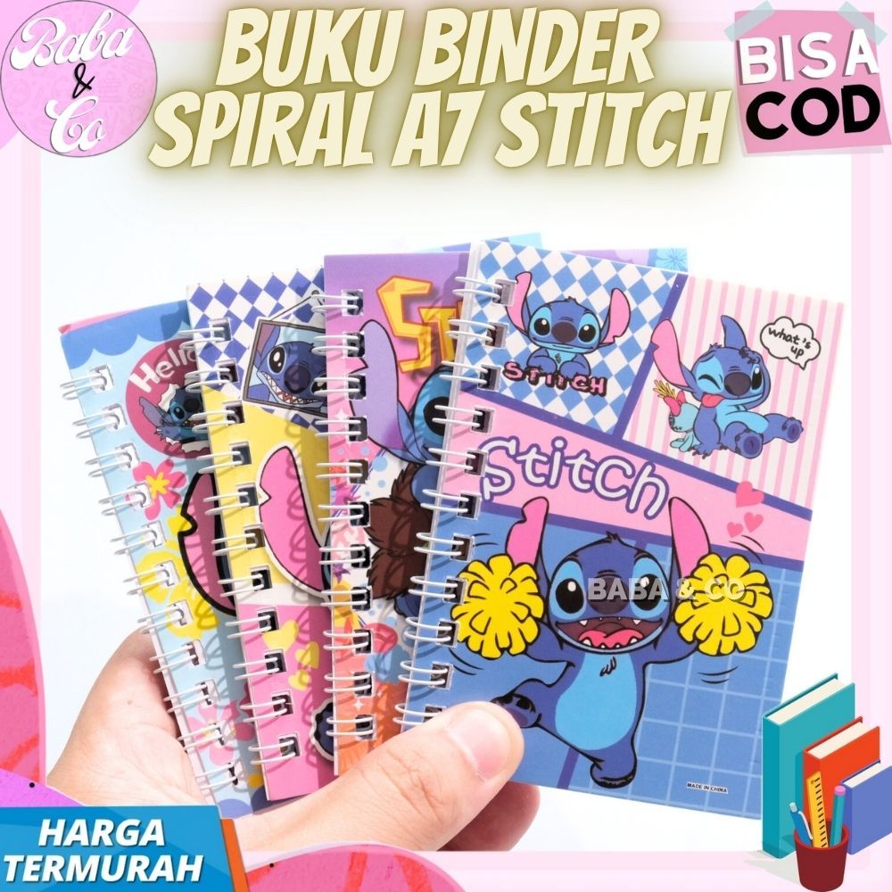 

BUKU TULIS A7 STITCH 1 SET 4pcs BUKU STITCH LUCU UNIK 1 RENCENG 4 NOTEBOOK MINI BINDER A7 STITCH LILO SERIES IMUT BUKU A7 MINI STITCH IMUT TERMURAH COD BUKU STITCH A7