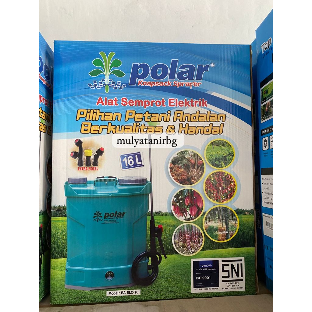 MODEL BARU TANGKI POLAR 16 LITER - TANGKI POLAR SPRAYER ELEKTRIK - TANGKI POLAR TEBAL ORIGINAL