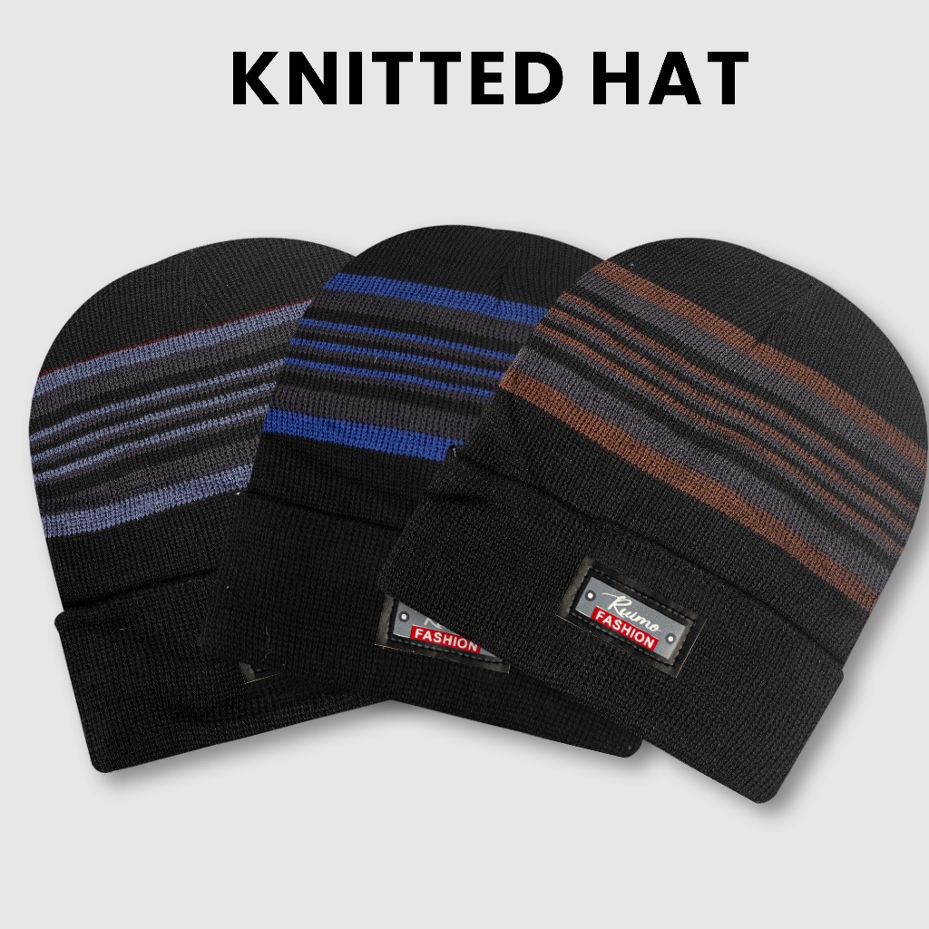 Dinasty Topi Kupluk Unisex Topi Beanie Kupluk Fashion Import Pria Wanita - B-7