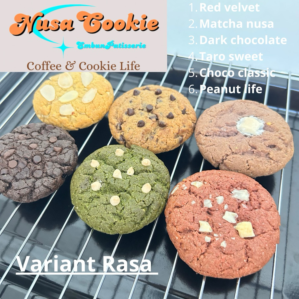 

SOFT BAKED COOKIES 100% BUTTER