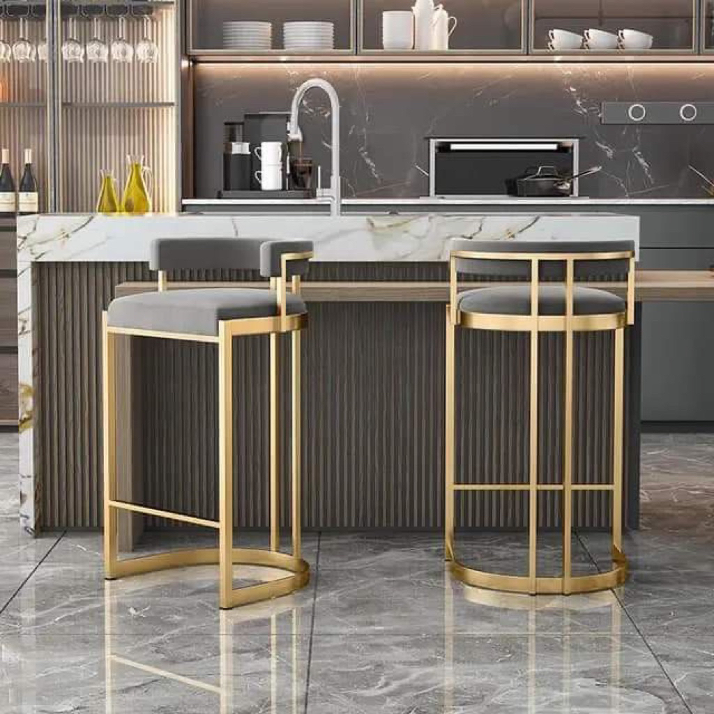 Kursi bar stainles gold terbaru bar stool mewah