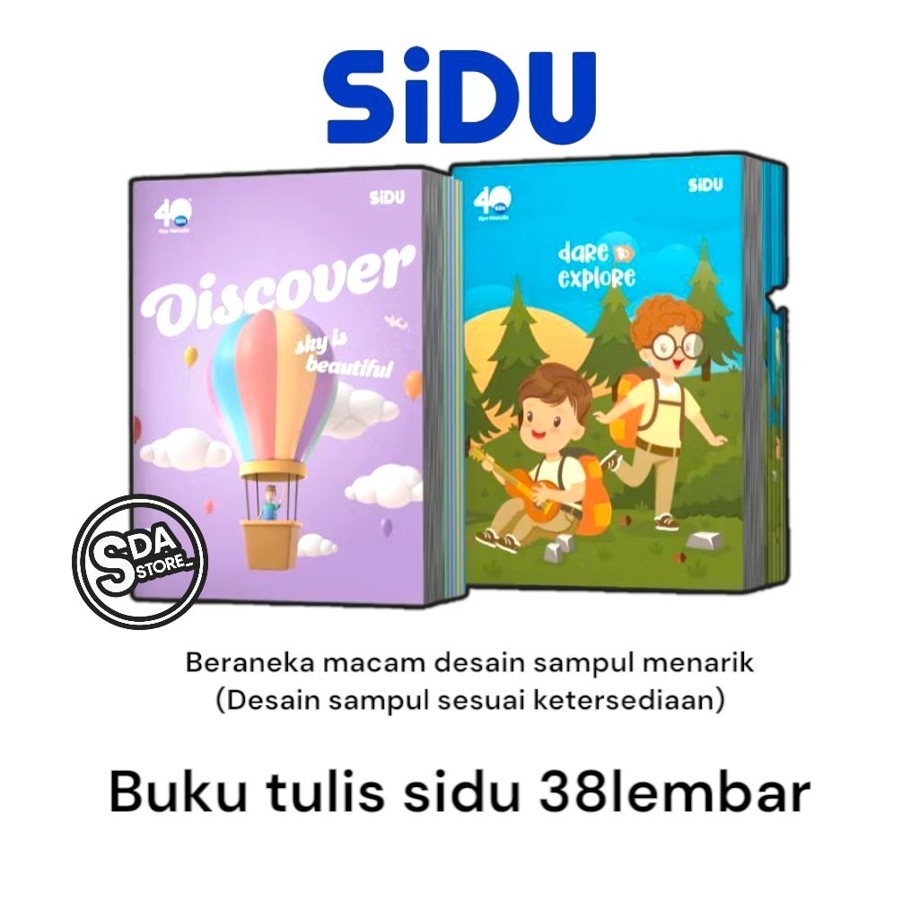

BUKU TULIS SIDU 38 0122BTS38/BUKU TULIS SIDU 38LEMBAR