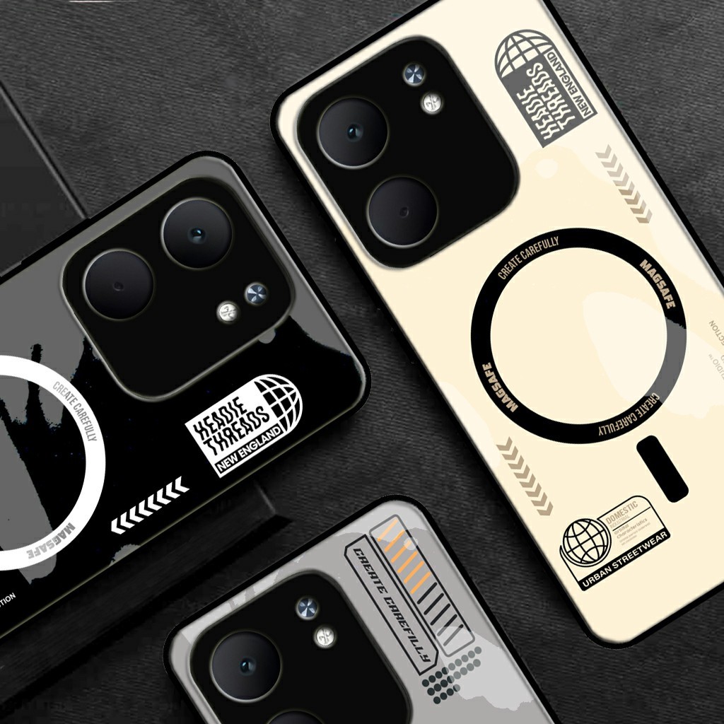 Softcase Glass Kaca Oppo A5x Terbaru 2025 [FC65] Case Oppo A5x - Casing  Handphone Oppo A5x  - Pelin