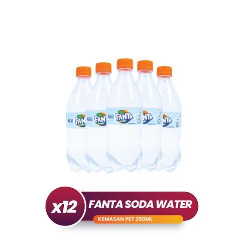 

FANTA AIR SODA 250 ML, 1 pack isi 12 botol, soda water