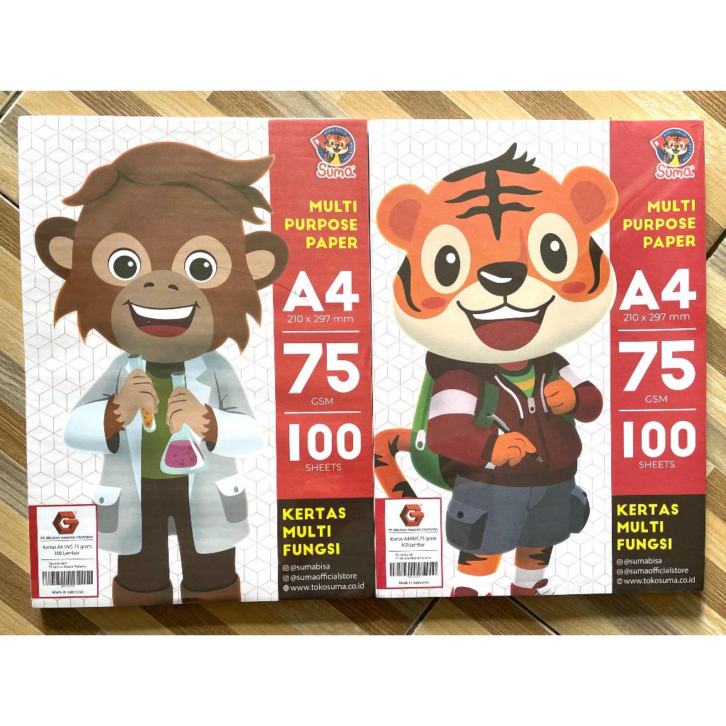 

KERTAS HVS A4 75 GSM Isi 100 Lembar