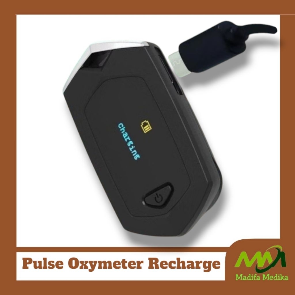 Saturasi Oksigen Pulse Oximeter Finger Pulse Oxymeter Charger