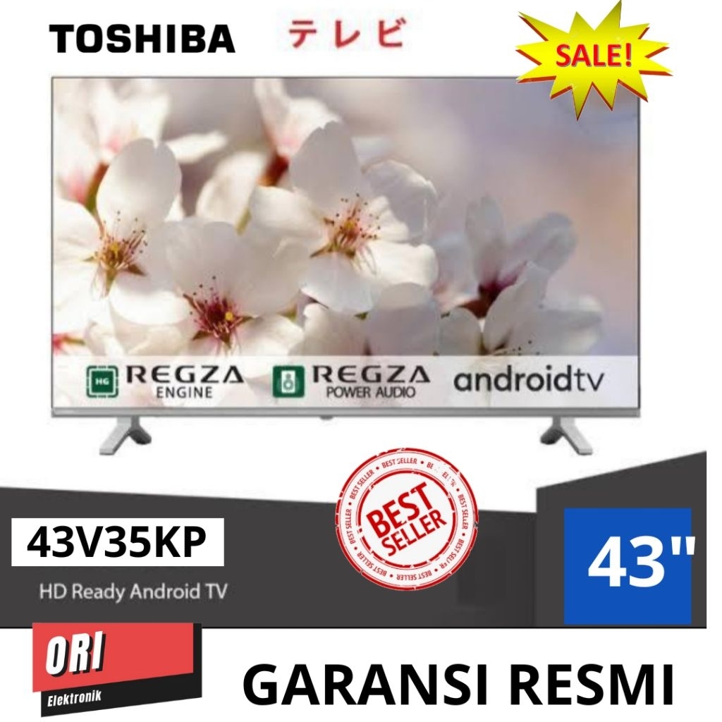 TOSHIBA LED ANDROID TV 43 INCH 43V35KP