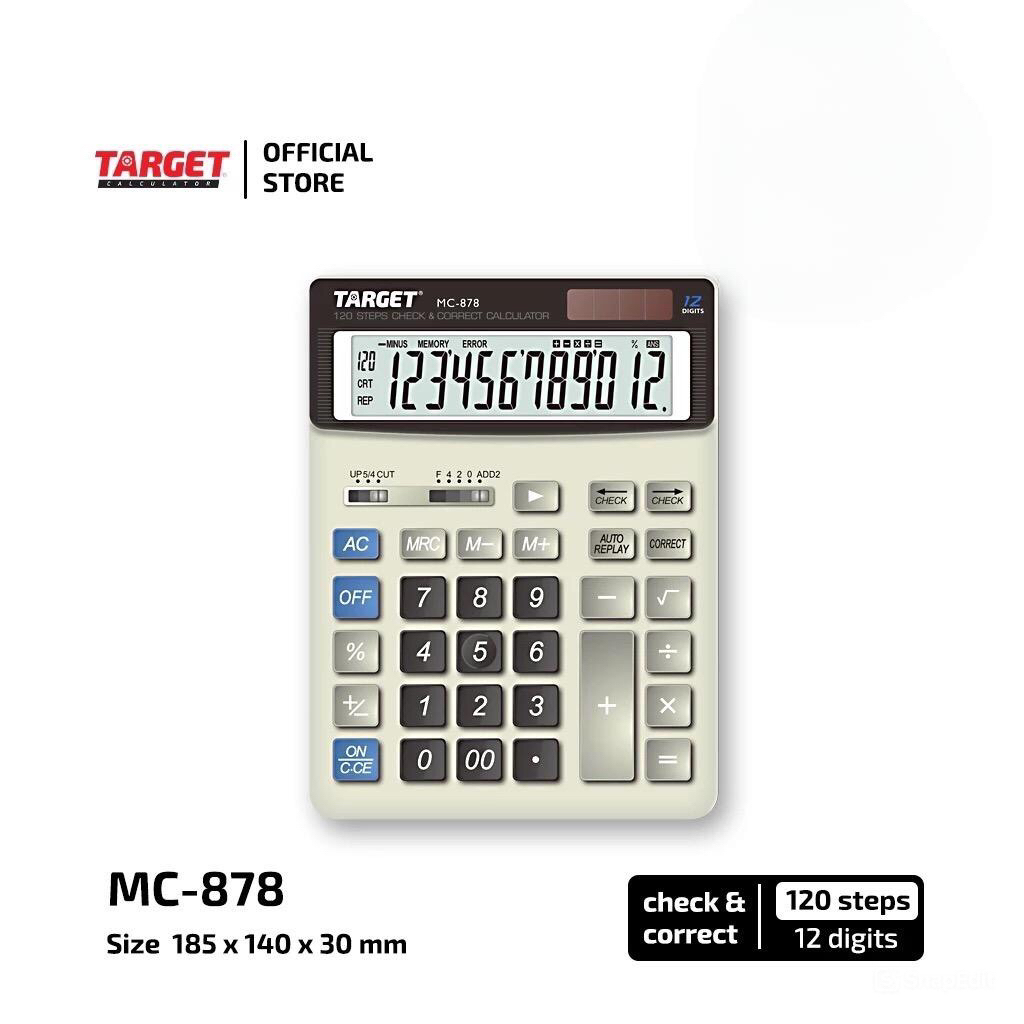 

Kalkulator target MC- 878 / 12 digit