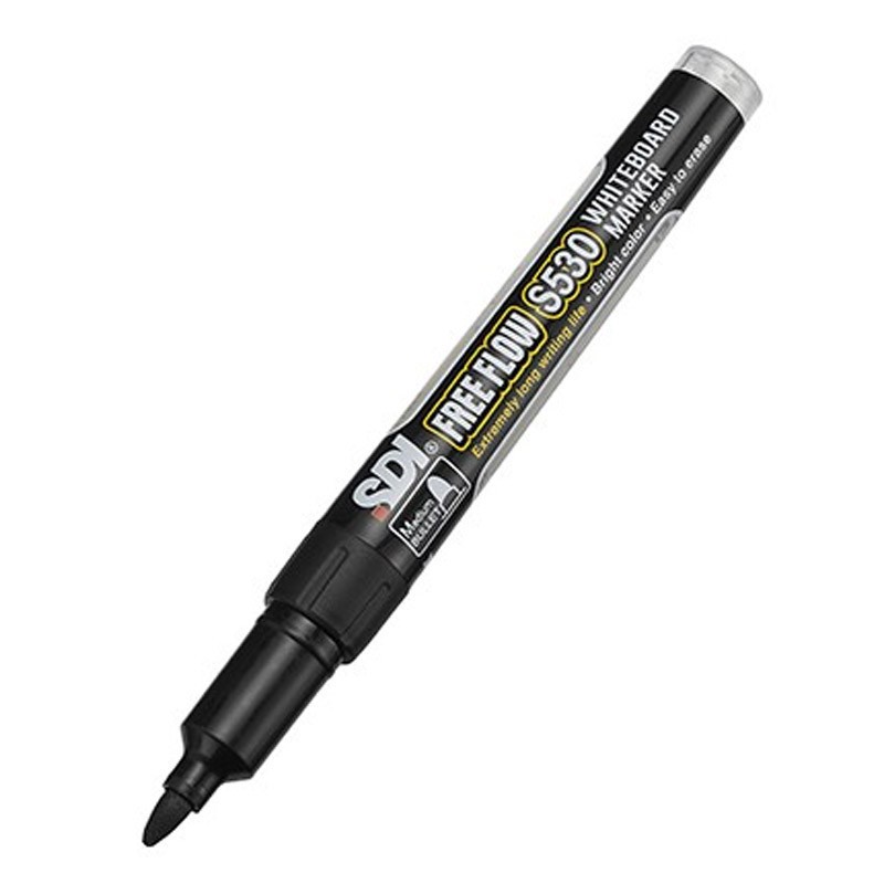 

SPIDOL WHITEBOARD MARKER/SPIDOL PAPAN TULIS SDI S530 (HITAM)