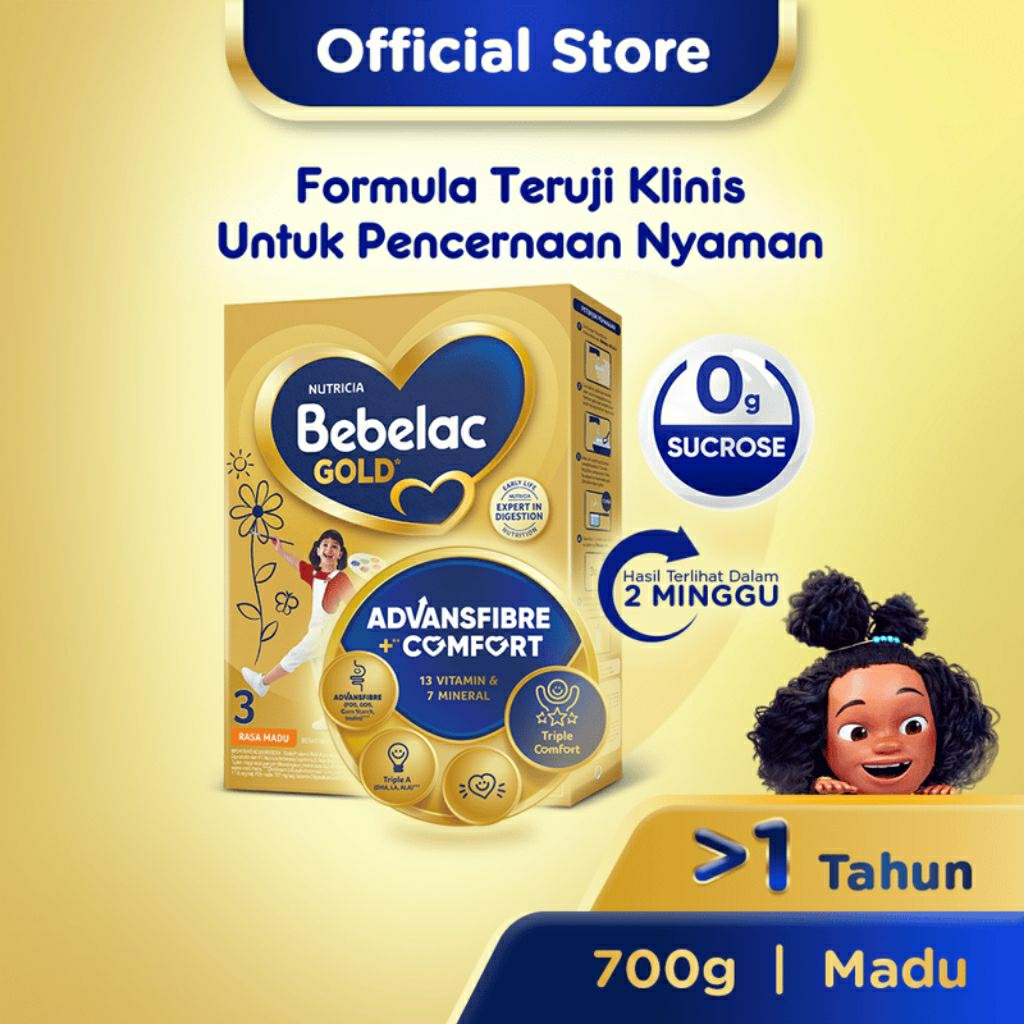 

Bebelac Gold 3 Madu 700 gr