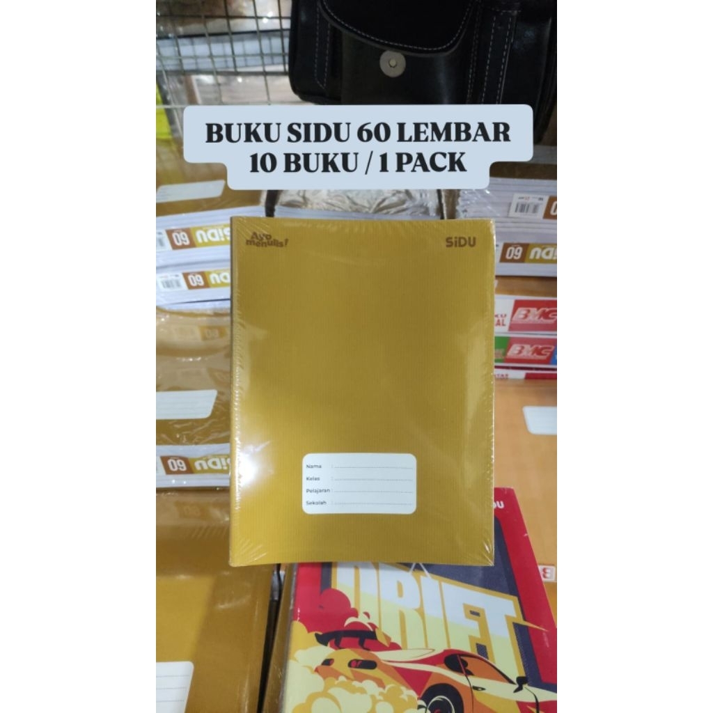 

Buku Tulis SIDU 60 Lembar 10 Buku / 1Pack Murah dan Cepat Kualitas terbaik
