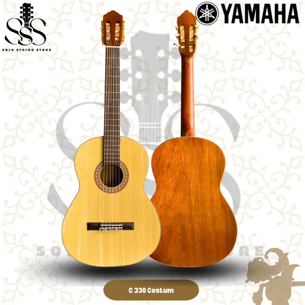 Gitar Yamaha Clasik Seri C330 Costum High Quality