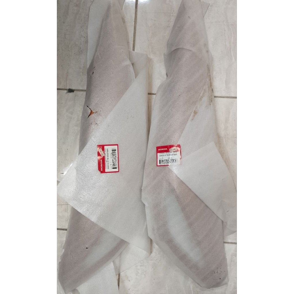 Cover L & R Body Cover Body Bodi Belakang Orange Oren Honda Supra X 125 2007-2014 | 64420-KTM-850FMR