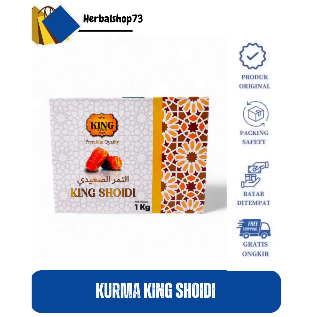 

Kurma king Shoidi ruthob kemasan 1 kg Kurma premium - King Dates