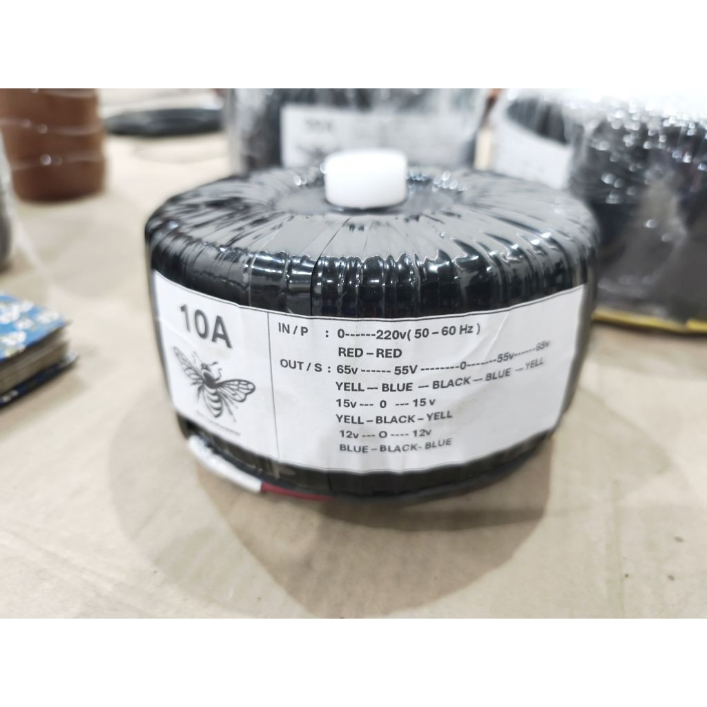 Trafo Toroid Donat 10A ct 55v...65v