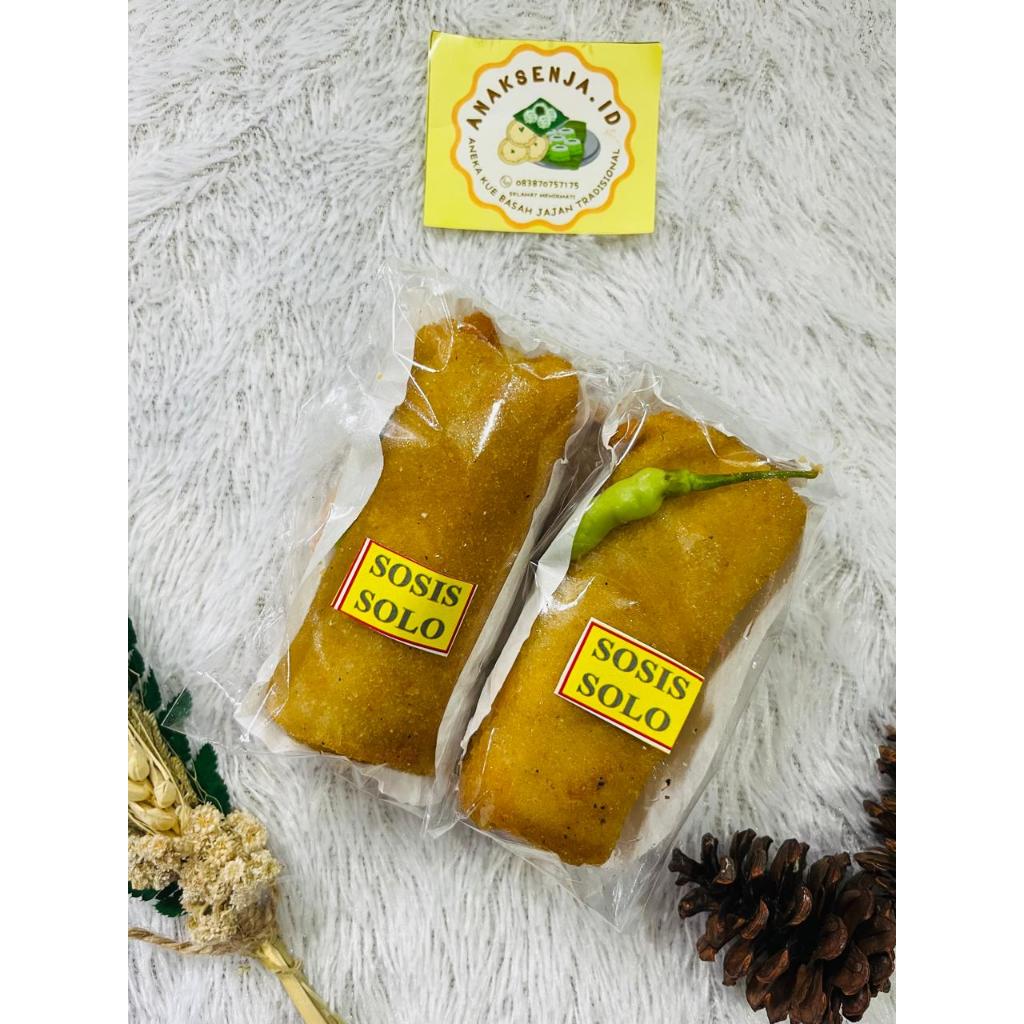 

SOSIS SOLO/PENGIRIMAN H+1 STLH CO/KUE BASAH SURABAYA/JAJAN PASAR TRADISIONAL