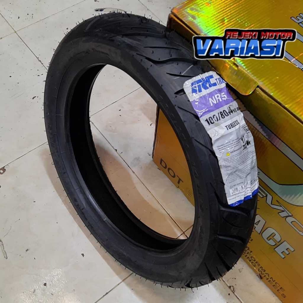 Ban Motor IRC 100/80-14 NR95 Tubeless Ban Belakang Vario 150