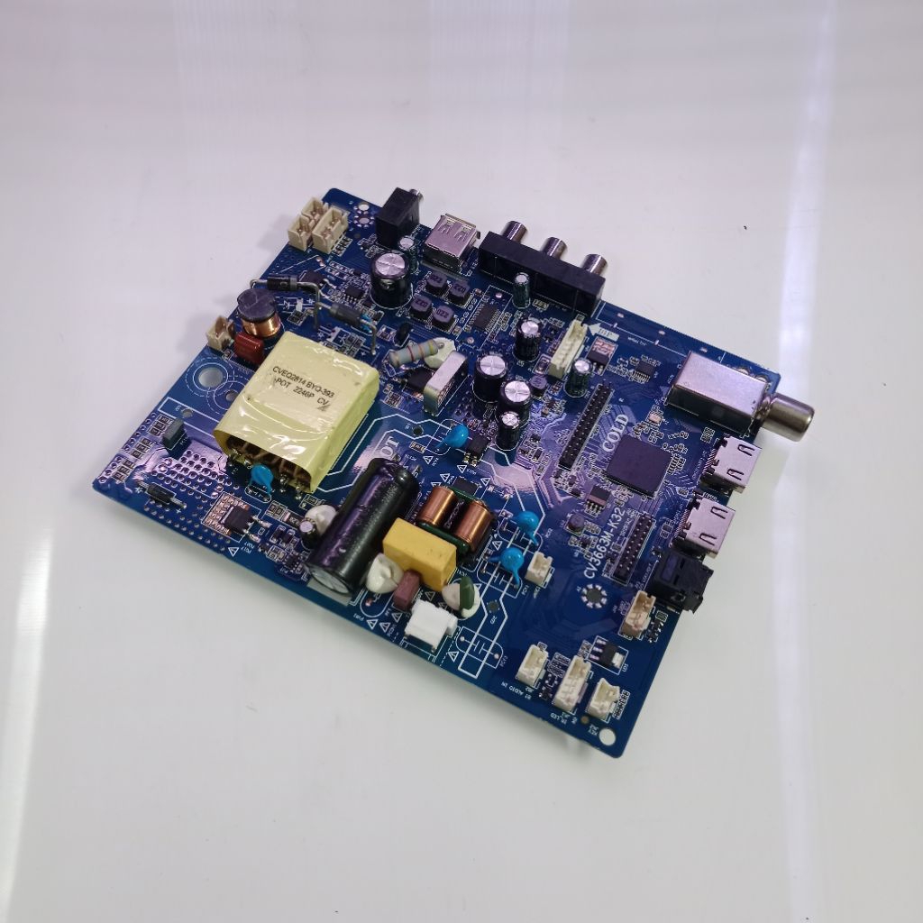 MB POLYTRON PLD24V123 - MAINBOARD MODUL MOTHERBOARD MESIN TV POLYTRON PLD24V123