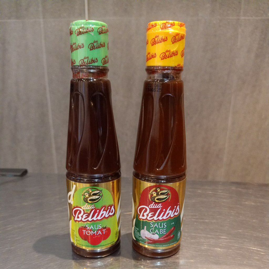 

dua belibis saus cabe & saus tomat