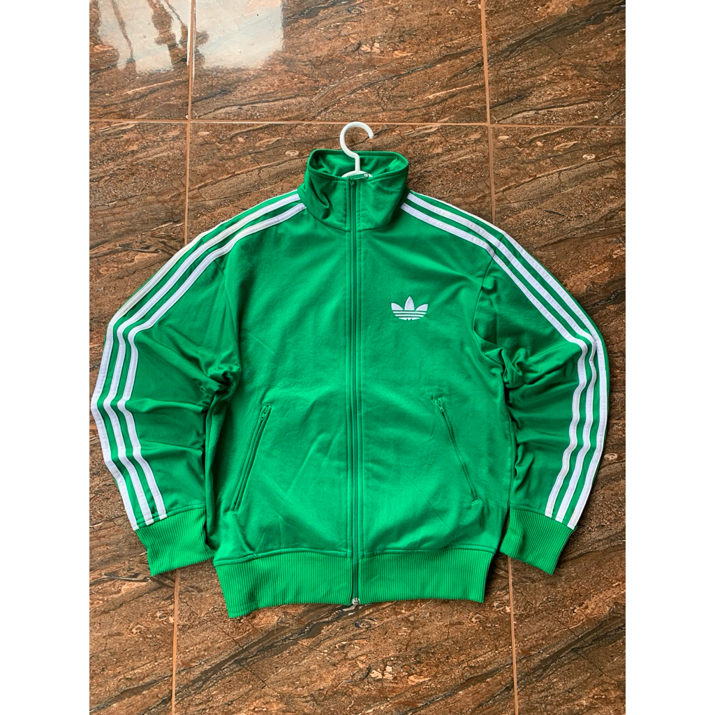adidas firebird tracktop green