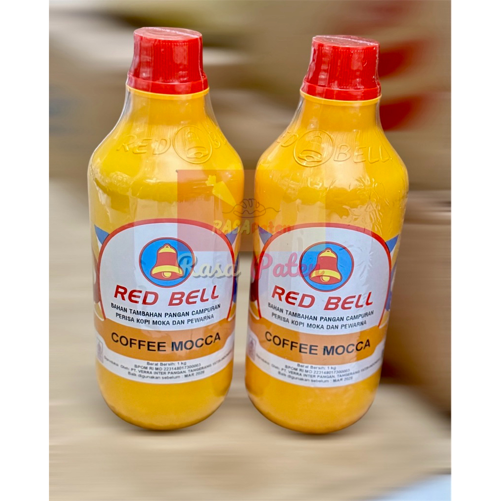 

RED BELL PASTA 1 kg COFFEE MOCCA Halal BPOM RI COD Botol Satuan