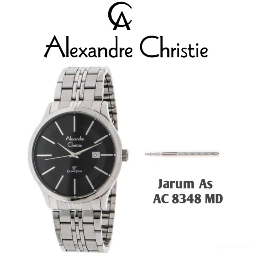 Jarum As / Stem Jam Tangan Alexandre Christie Type AC 8348 MD