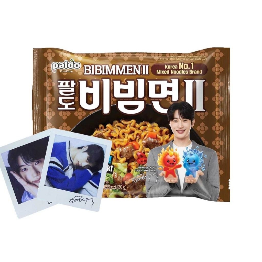 

Paldo - BIBIMMEN II / MIE BWS, BELI 1 PCS GRATIS 1 PHOTOCARD BWS