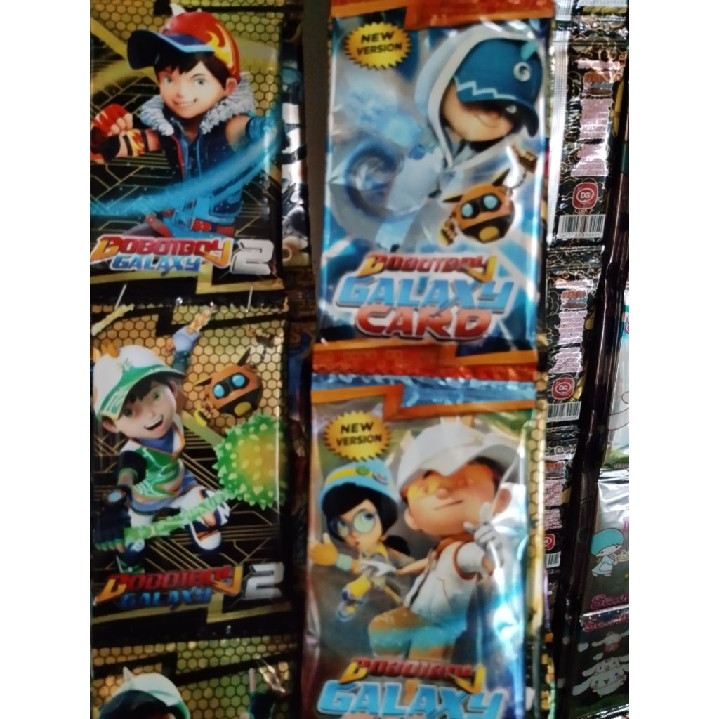 kartu boboboy/kartu trading card/kartu boboboy trading card/kartu renteng dg