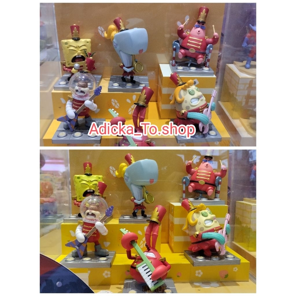 BLIND BOX Mighty Jaxx SpongeBob SquarePants: Band Geeks -

