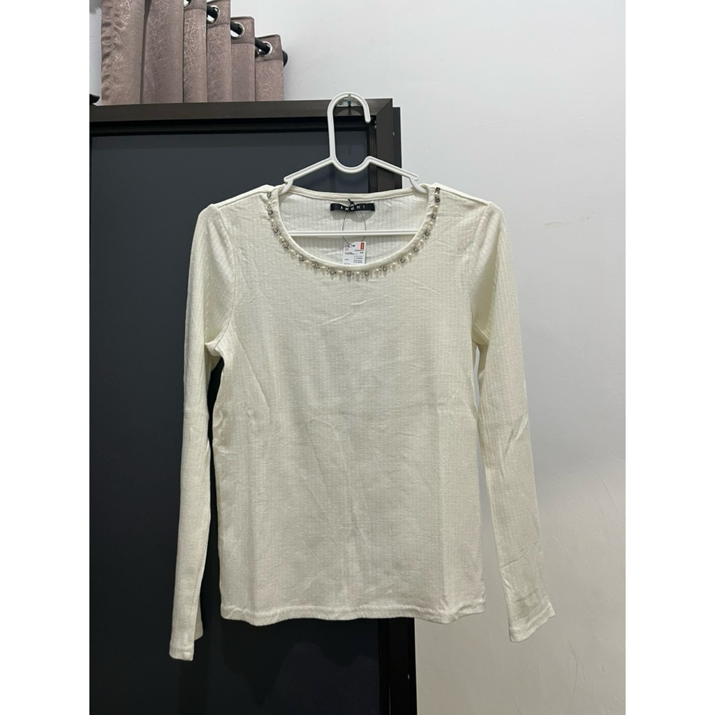 Baju Lengan Panjang Manik Manik