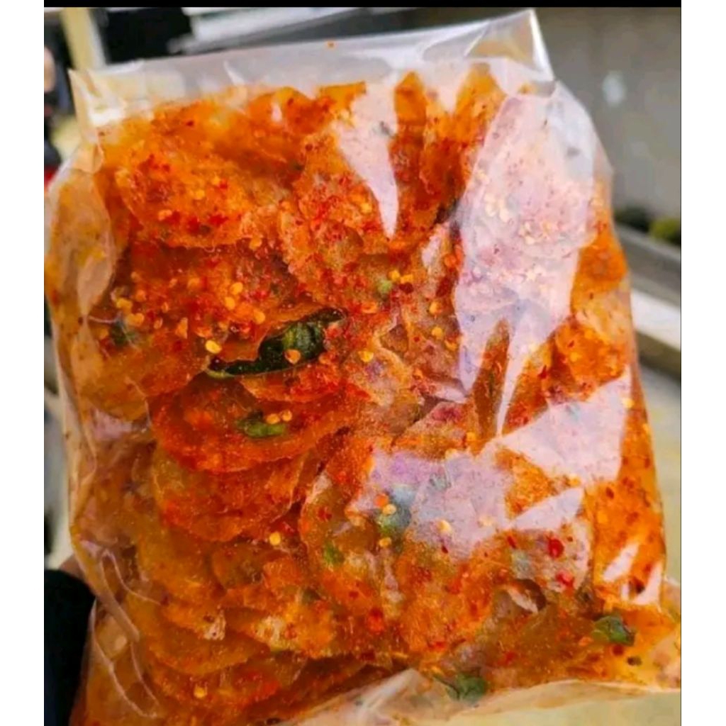 

kripca (kripik kaca) pedas daun jeruk 250gr