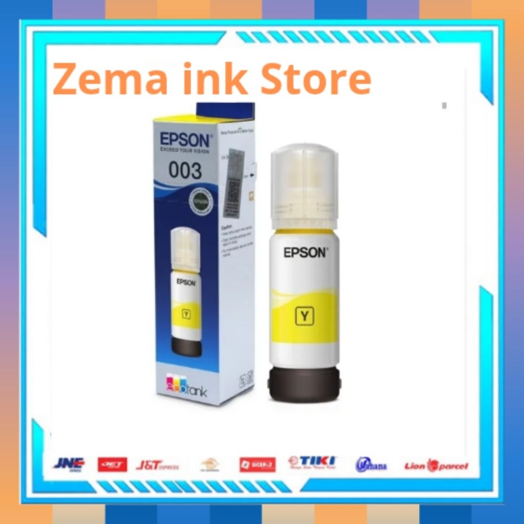 Tinta Epson 003 Yellow Untuk Printer L3150/L1110/L3110/L5190 Kuning
