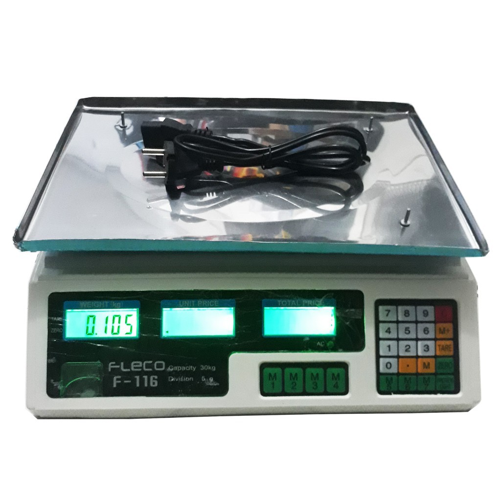 FLECO TIMBANGAN BUAH FLECO 30KG F116 - TIMBANGAN DIGITAL