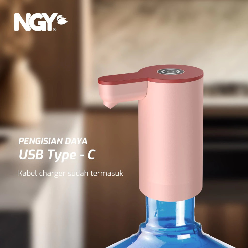 Pompa Galon Otomatis NGY-86PG NAGOYA NGY 80PG / NGY Automatic Water Dispenser Eco Rechargeable