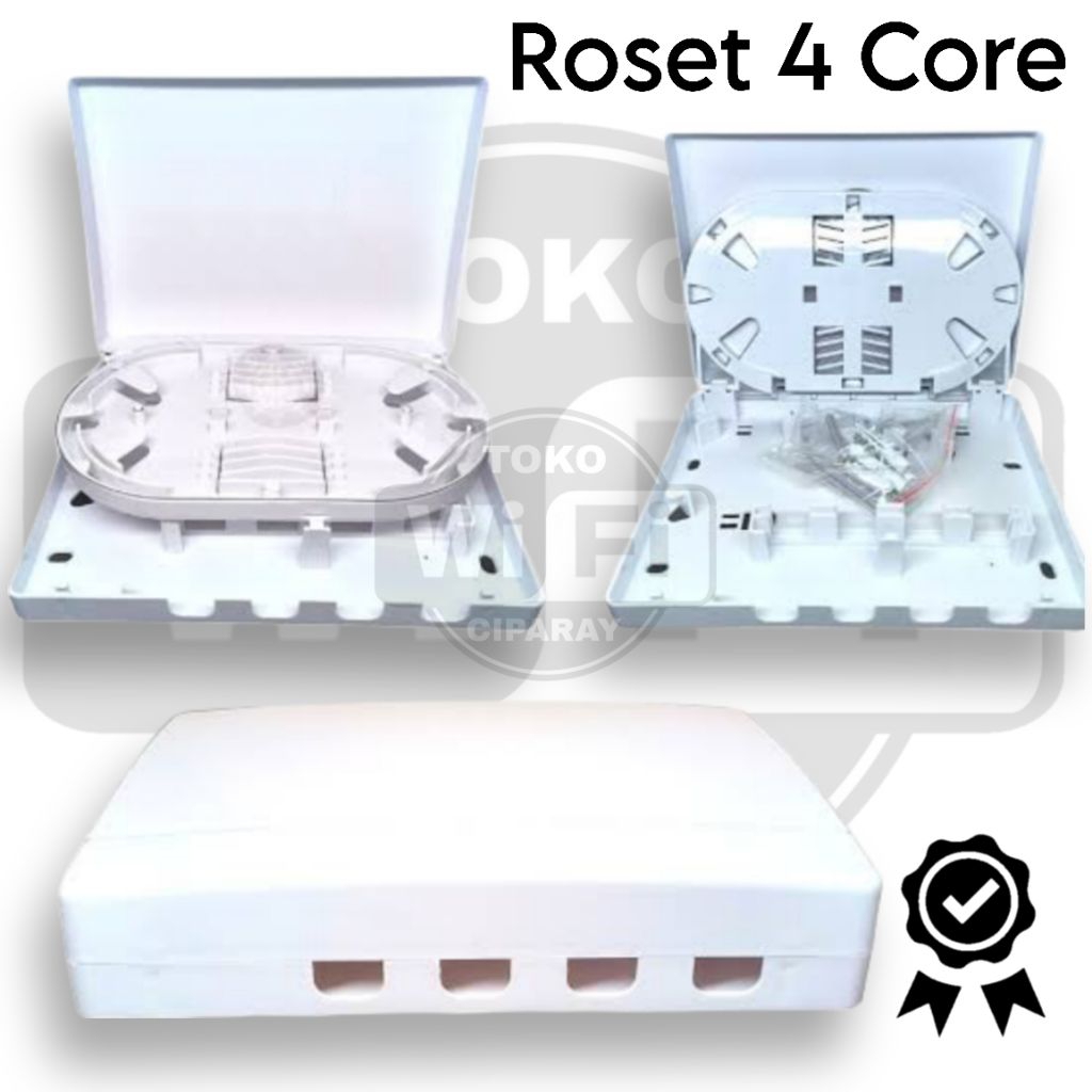 Roset FO 4 Core Fiber Optic 4Core 4Port