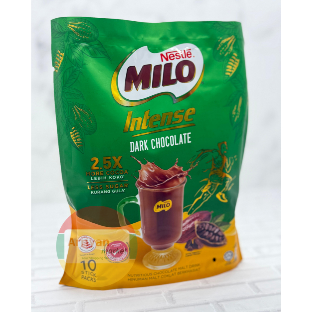 

NESTLE MILO Intense Dark Chocolate Imprt Mlysia (33g x 10 sachet)