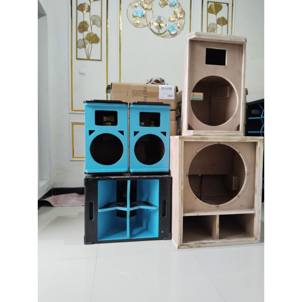 Box Line Array 10 inch singgle