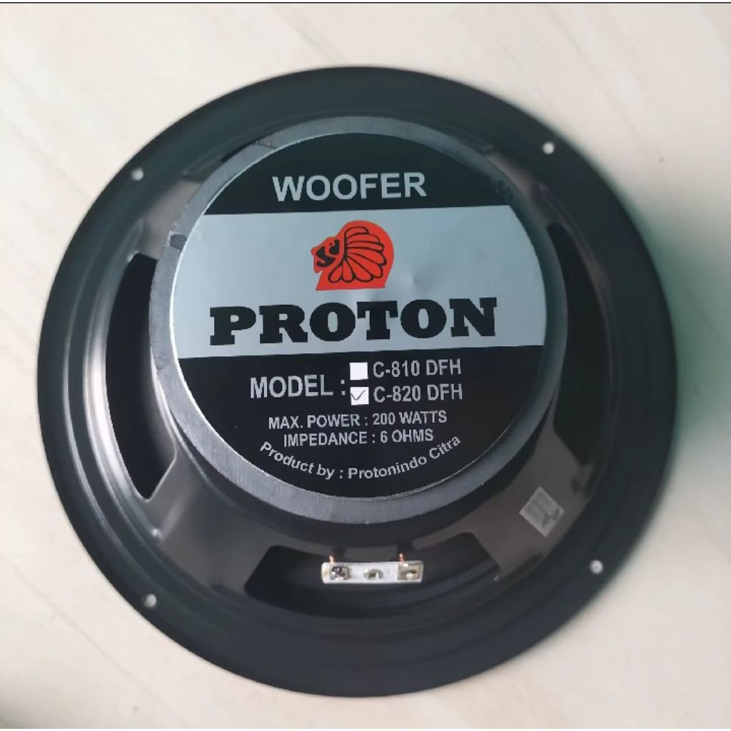 Speaker Full Range Proton 8 inch 200 Watt
