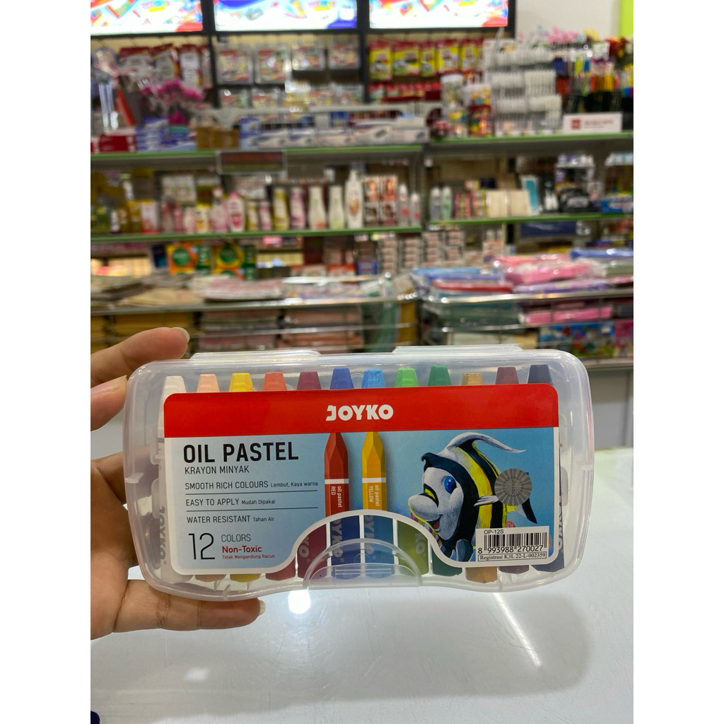 

Crayon joyko 12 warna