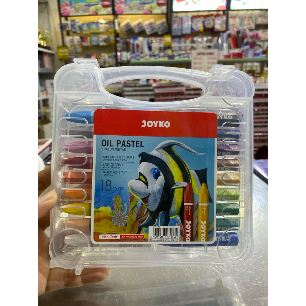 

Crayon joyko 18 warna