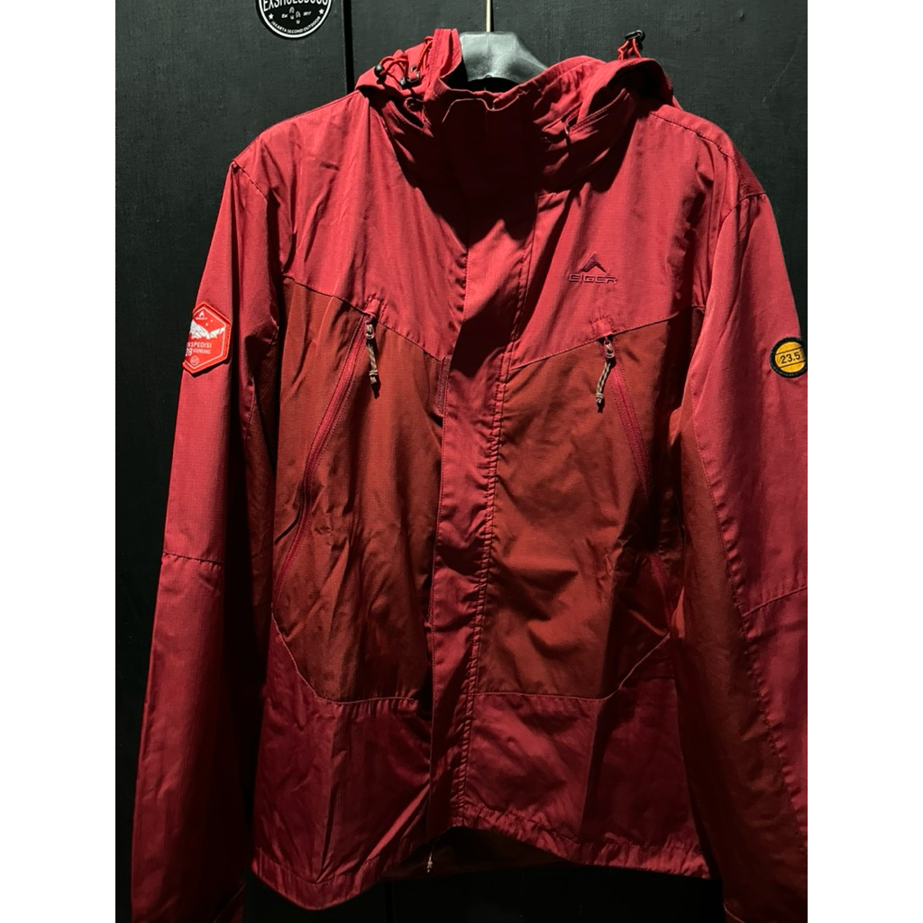 jaket 3ig3r expeditor x28 merah