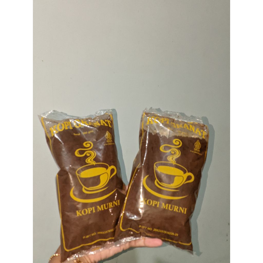

KOPI GRANAT -Kopi Murni 100℅ -Netto 200 gram