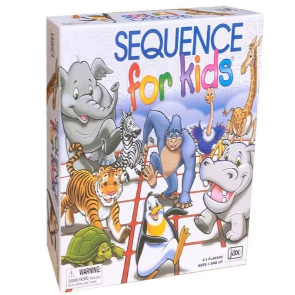 BOARD GAME SEQUENCE FOR KIDS - PERMAINAN KARTU BINGO - FAMILY GAME