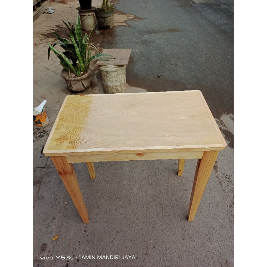 meja makan 80x40x100cm