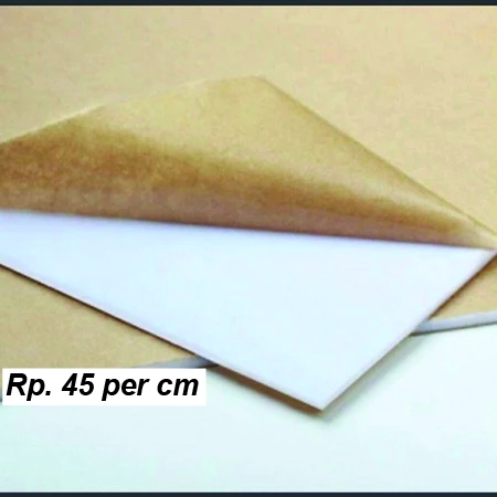 

akrilik custom putih susu 3mm