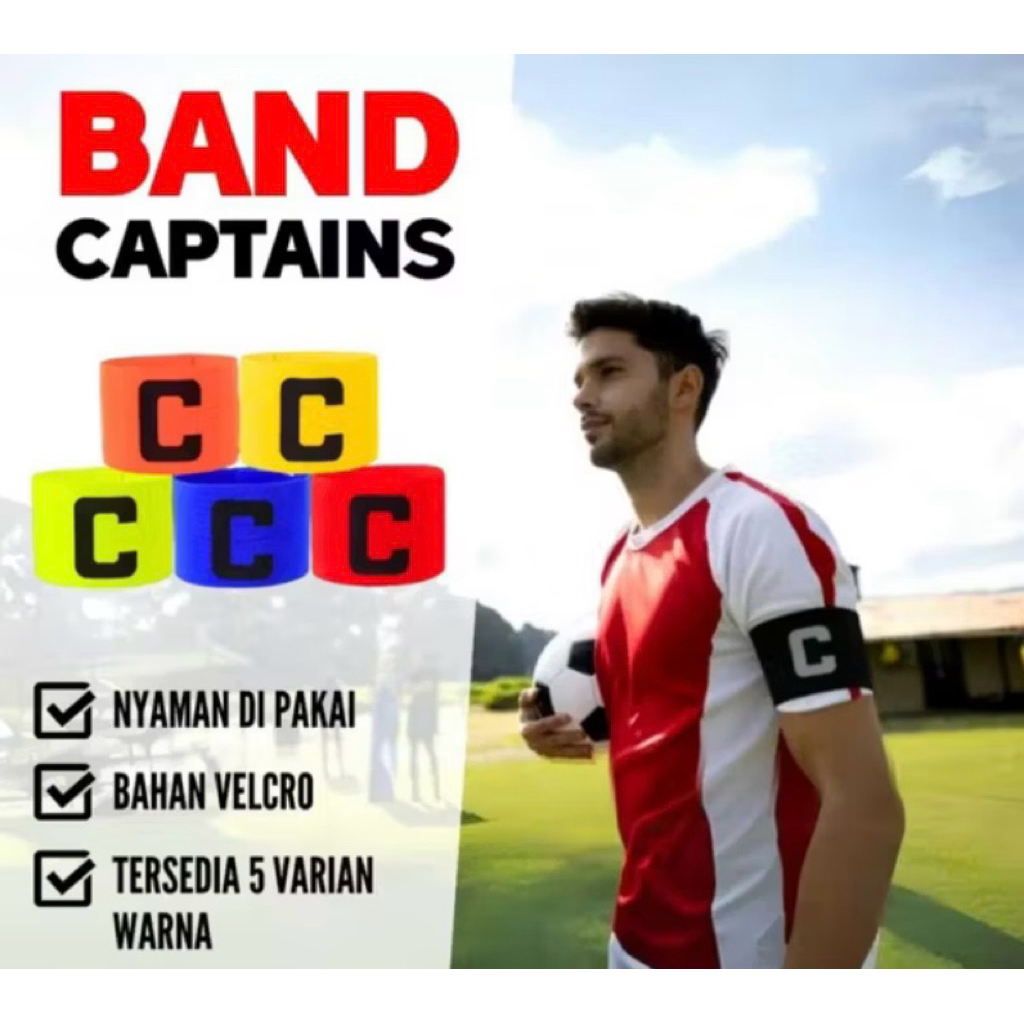 Ban Captain Kapten Armband Sepakbola