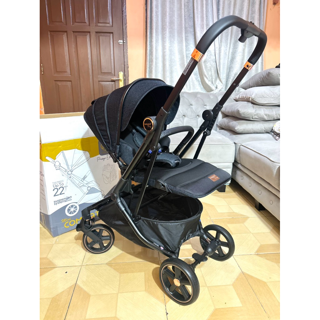 SEWA STROLLER DUA ARAH BABYELLE SIGNATURE ||Kereta dorong bayi 2 arah (KIRIM INSTAN ONLY)